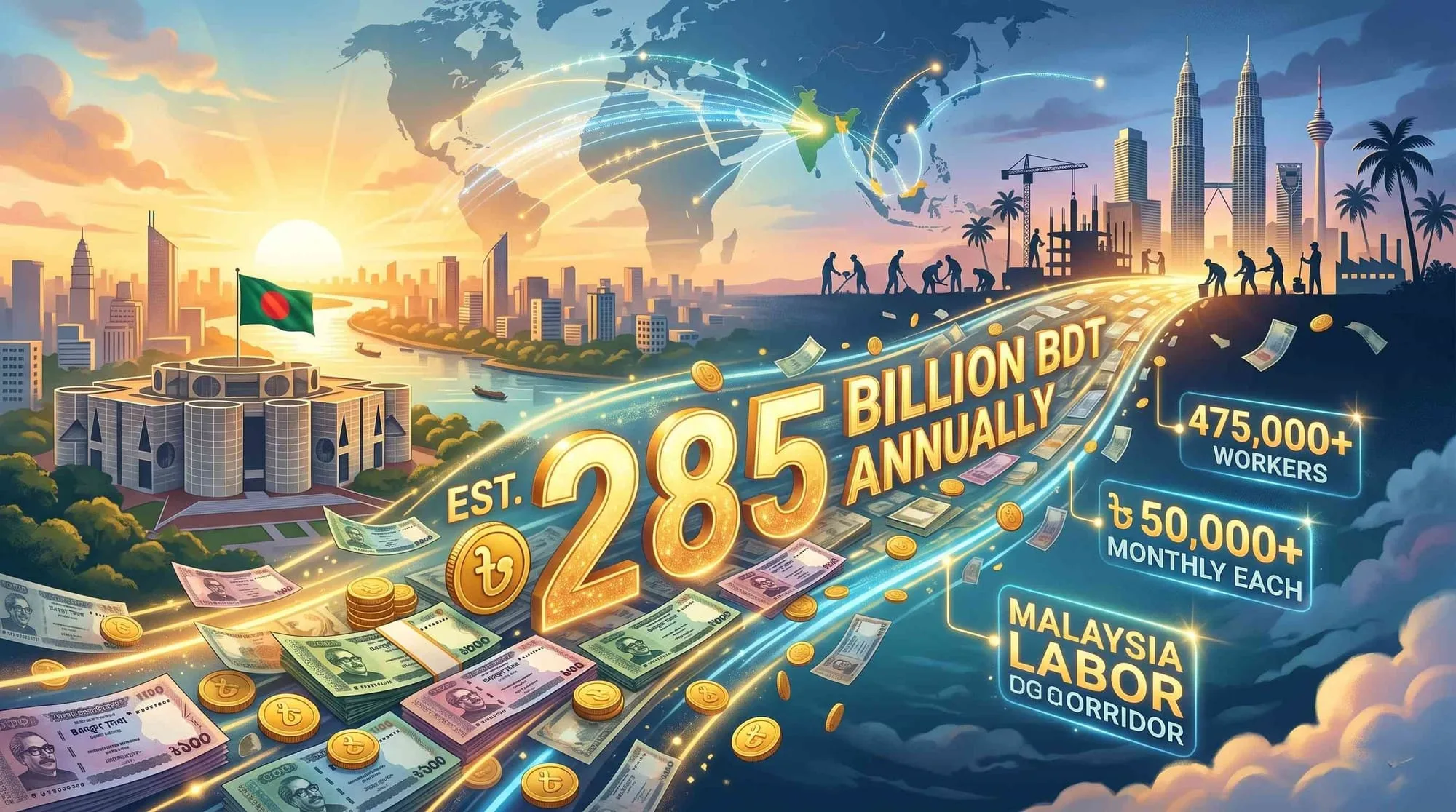 bangladesh-earns-estimated-285-billion-bdt-annually-from-malaysia-labor-corridor