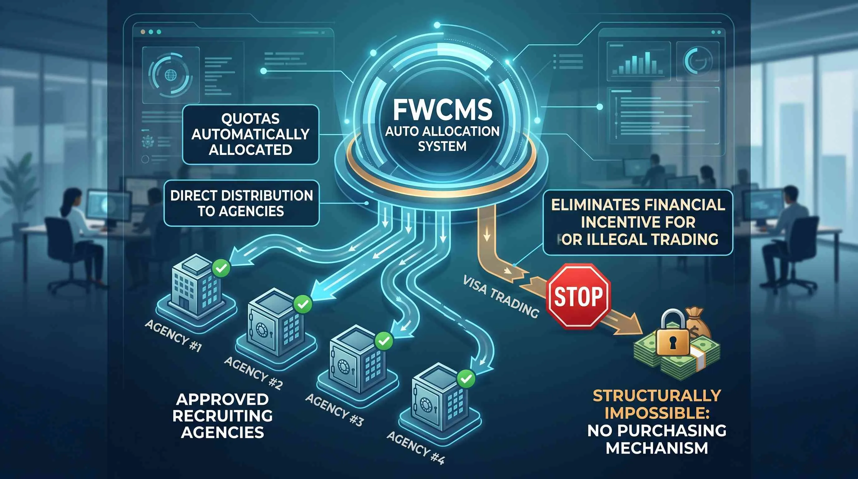 fwcms-auto-allocation-system-made-visa-trading-by-listed-agencies-structurally-impossible